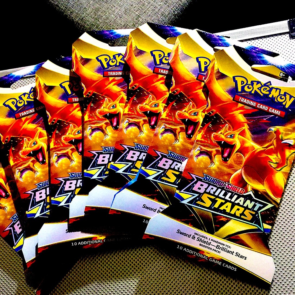Pokémon brilliant stars booster boxes